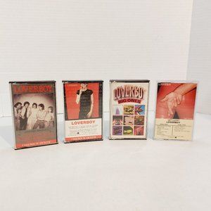 Loverboy Cassette Tapes, 1980's -lot of 4 - tested and works